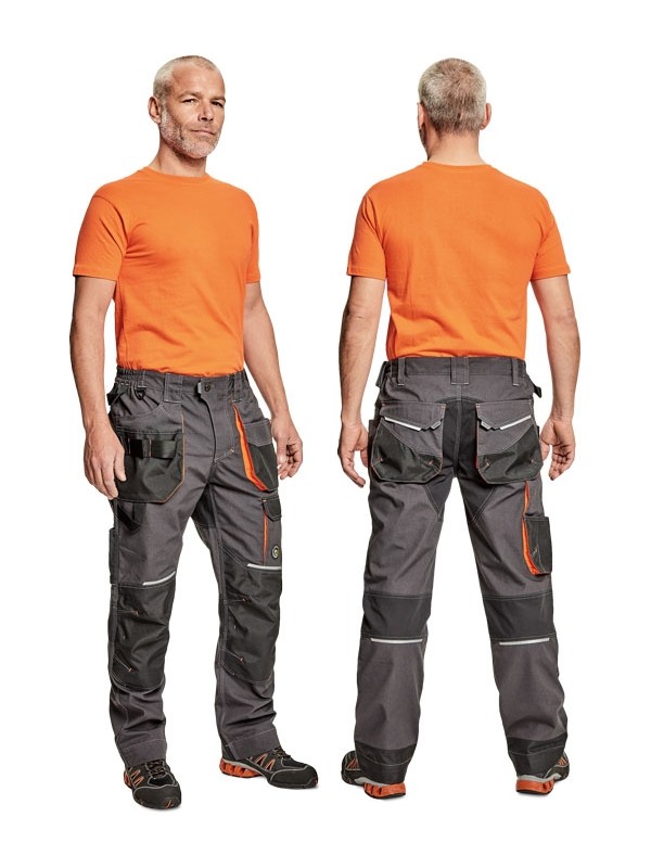 DELOVNE HLAČE KLASIČNI KROJ EMERTON PLUS 